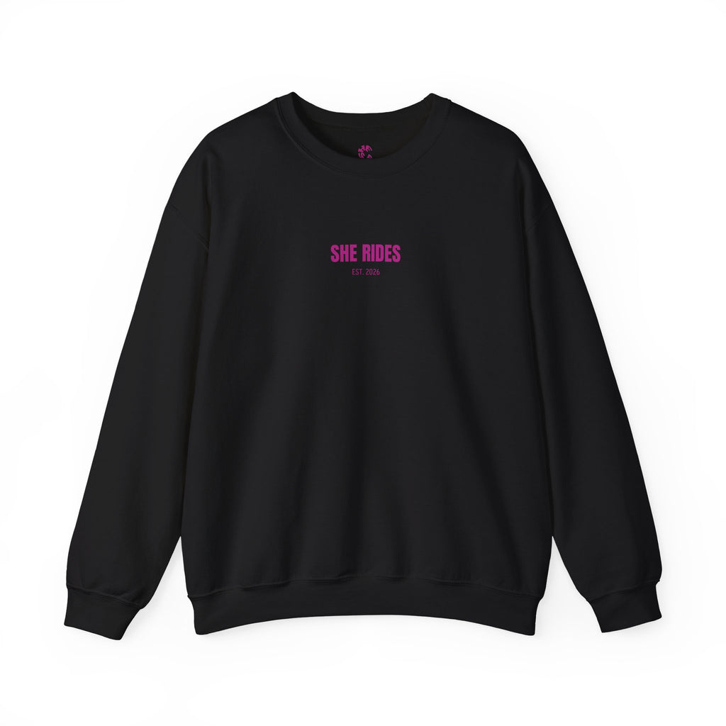 She Rides Basic Sweater Roze
