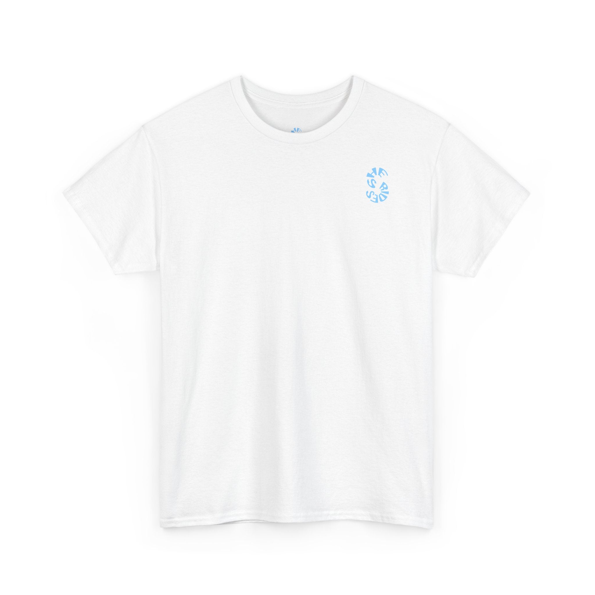She Rides original T-shirt Blue//Bikergirl T-shirt