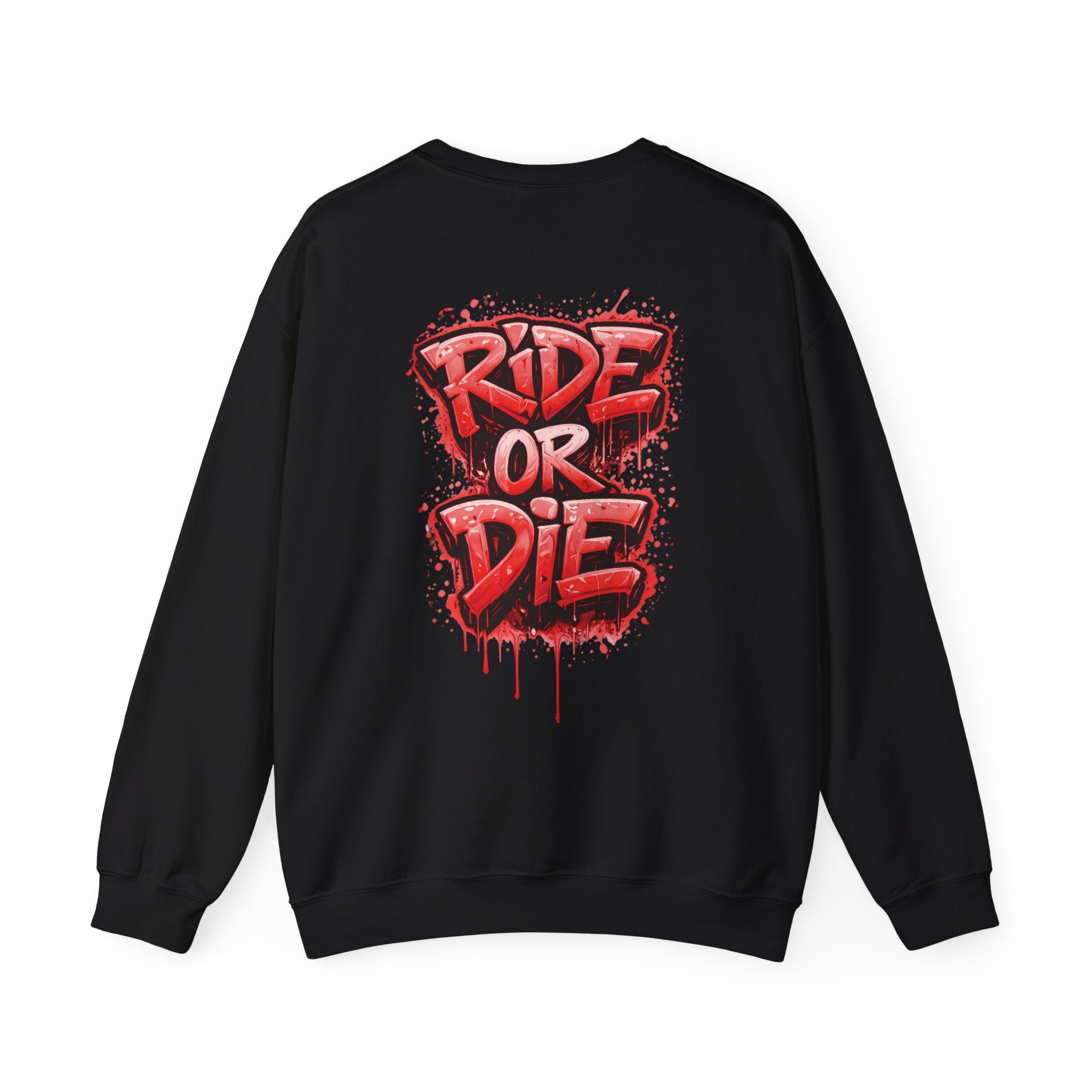 She Rides RidedOrDie Sweater Rood