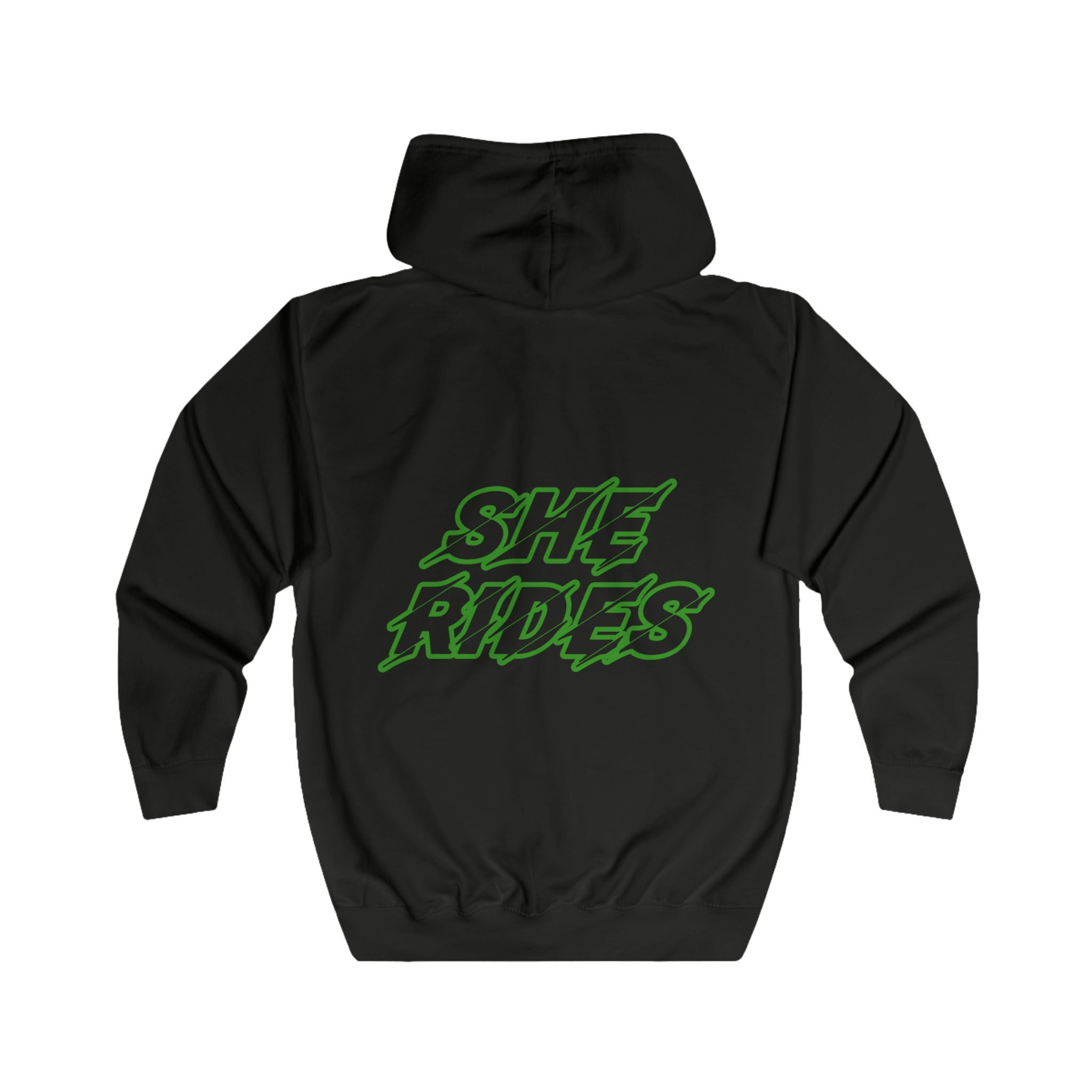 She Rides Original Vest Green//Bikergirl Vest