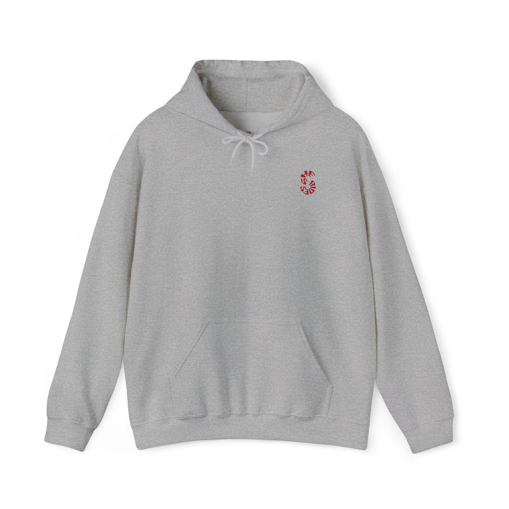 She Rides Original Hoodie Red//Bikergirl Hoodie
