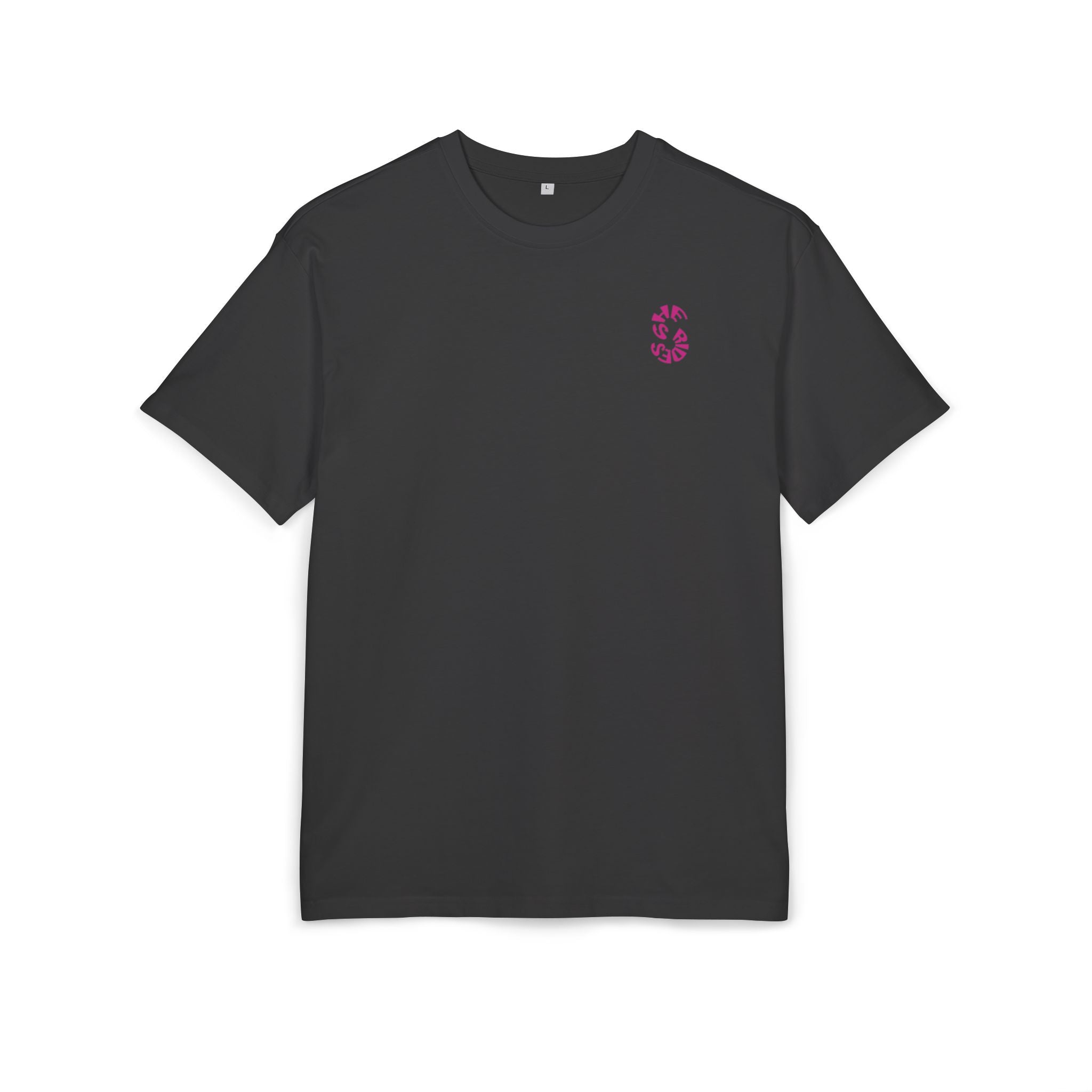 She Rides Logo Oversized T-shirt Pink //Bikergirl T-shirt