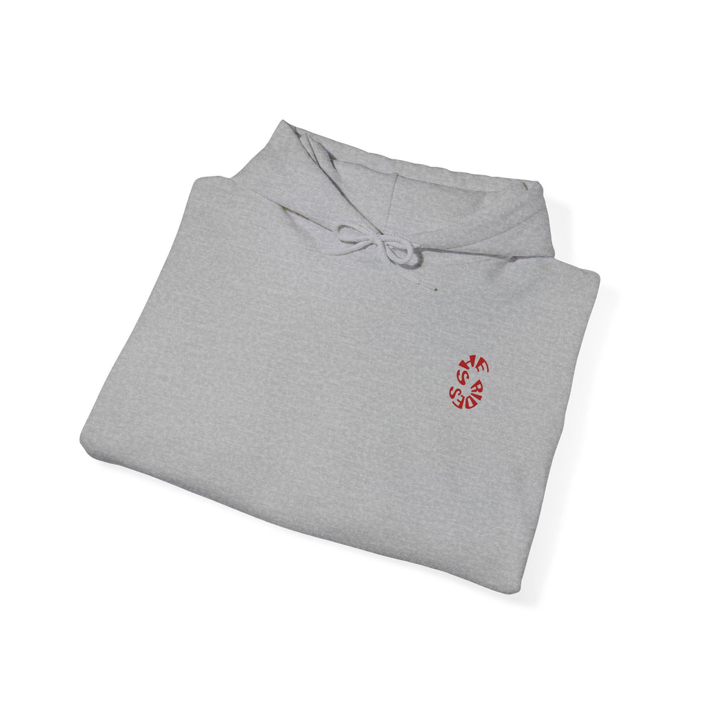 She Rides Original Hoodie Red//Bikergirl Hoodie