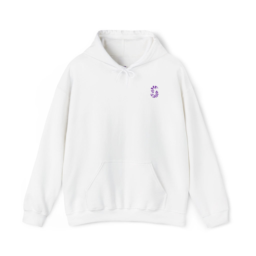 She Rides Original Hoodie Purple//Bikergirl Hoodie