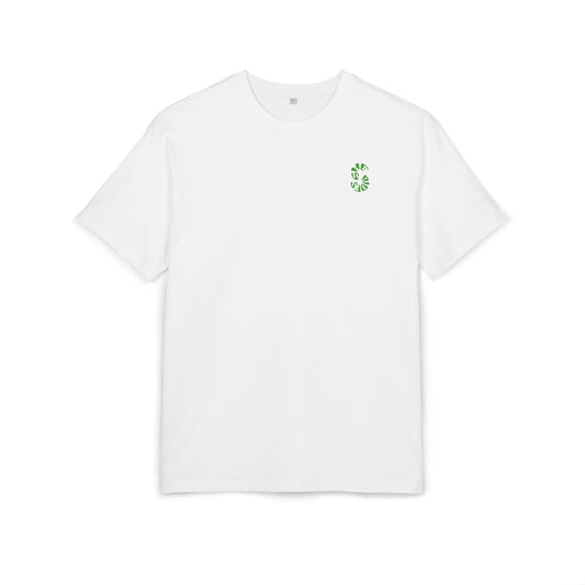 She Rides Logo Oversized T-shirt Groen//Bikergirl T-shirt
