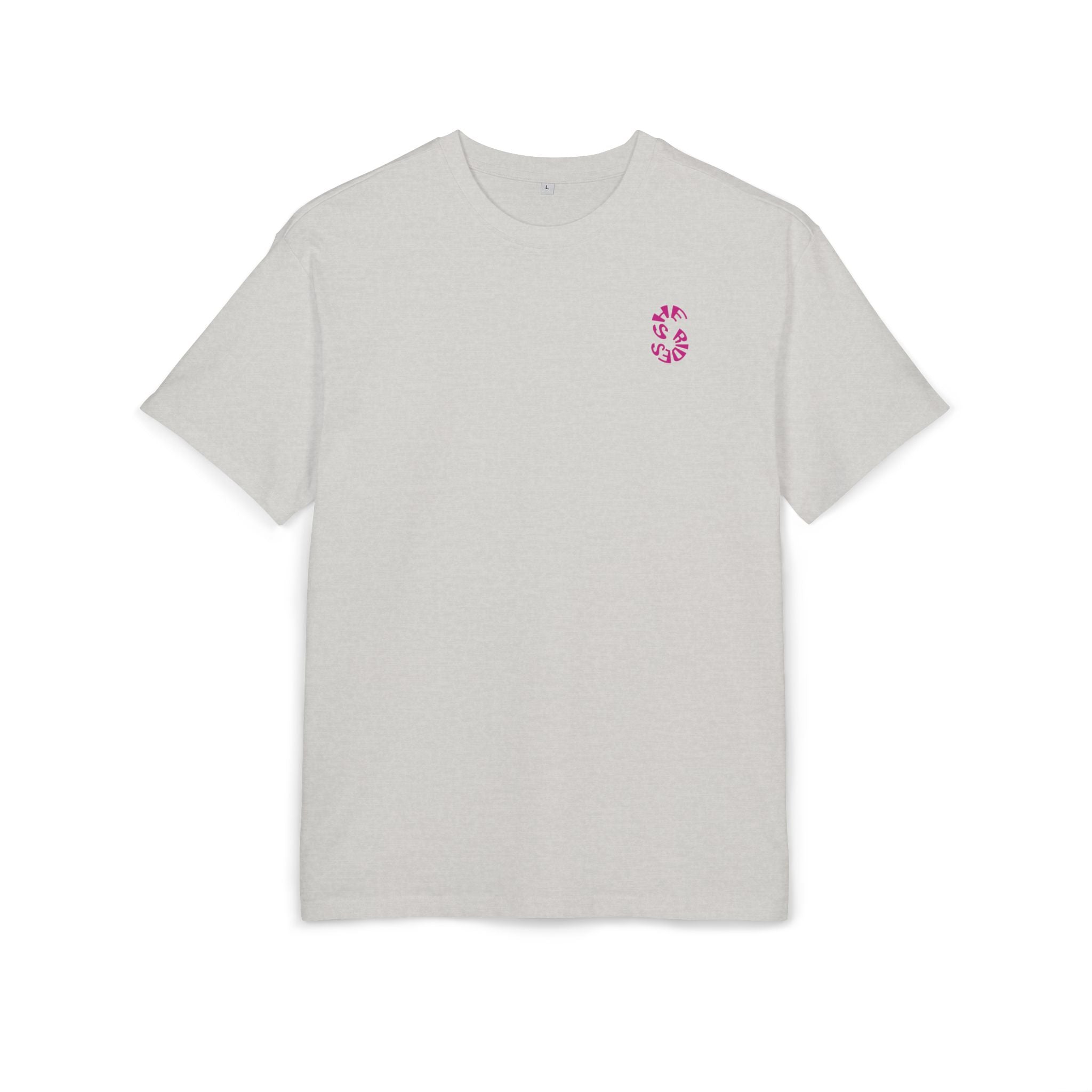 She Rides Logo Oversized T-shirt Pink //Bikergirl T-shirt