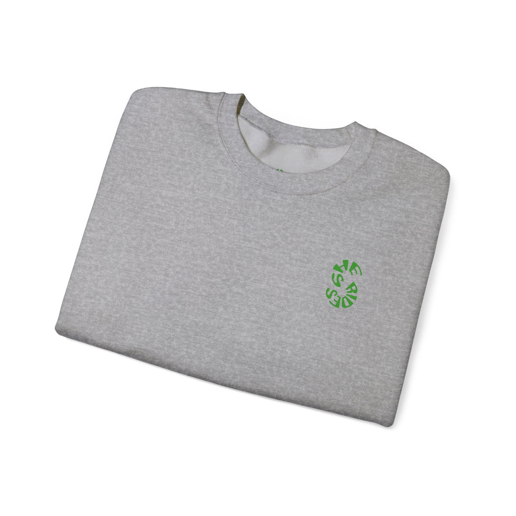 She Rides Original Sweater Green//Bikergirl Sweater