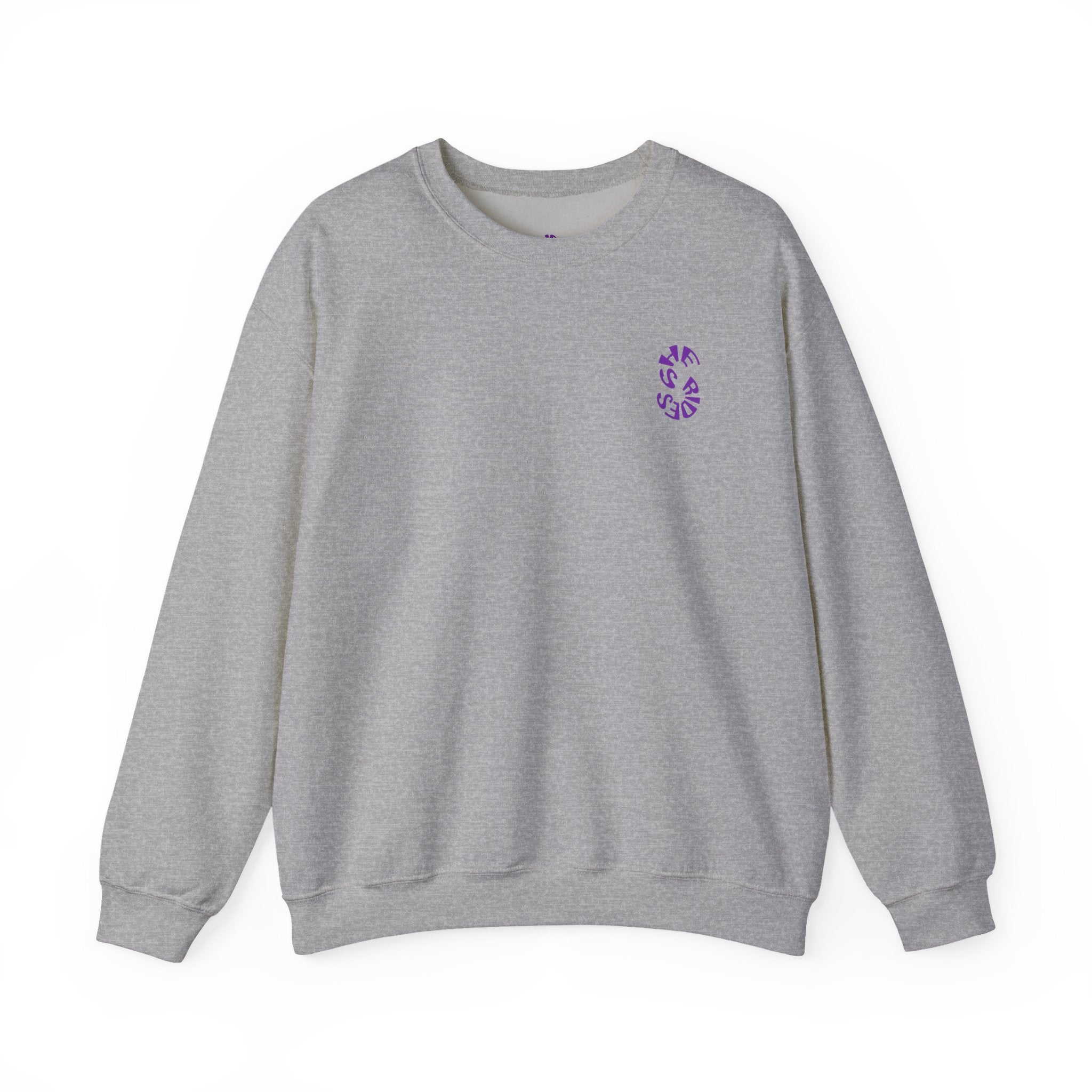 She Rides Original Sweater Purple//Bikergirl Sweater