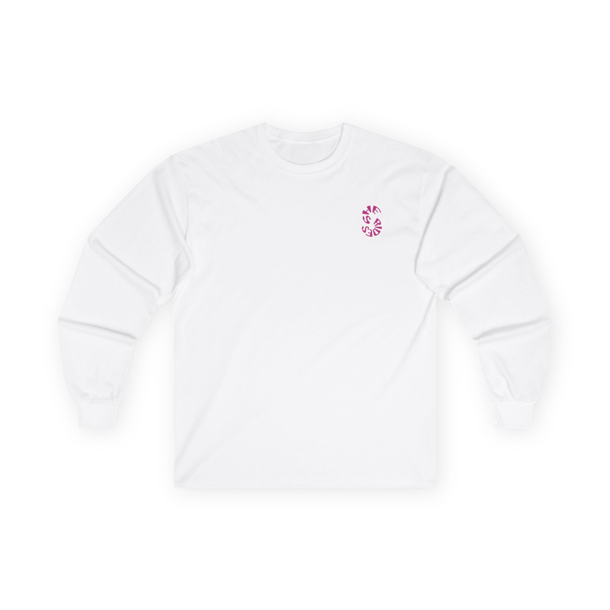 She Rides Logo Long Sleeve Pink//Bikergirl Long Sleeve