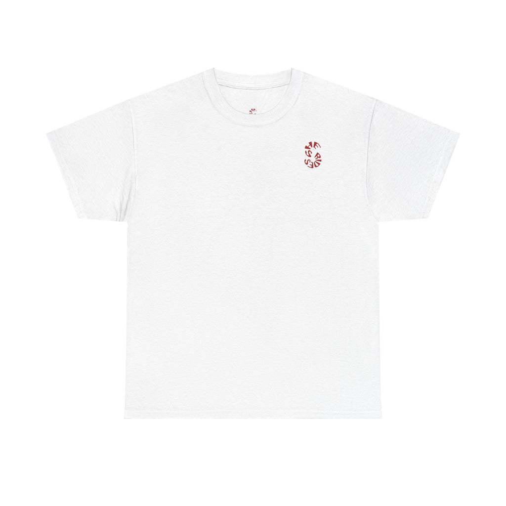 She Rides original T-shirt Red //Bikergirl T-shirt 