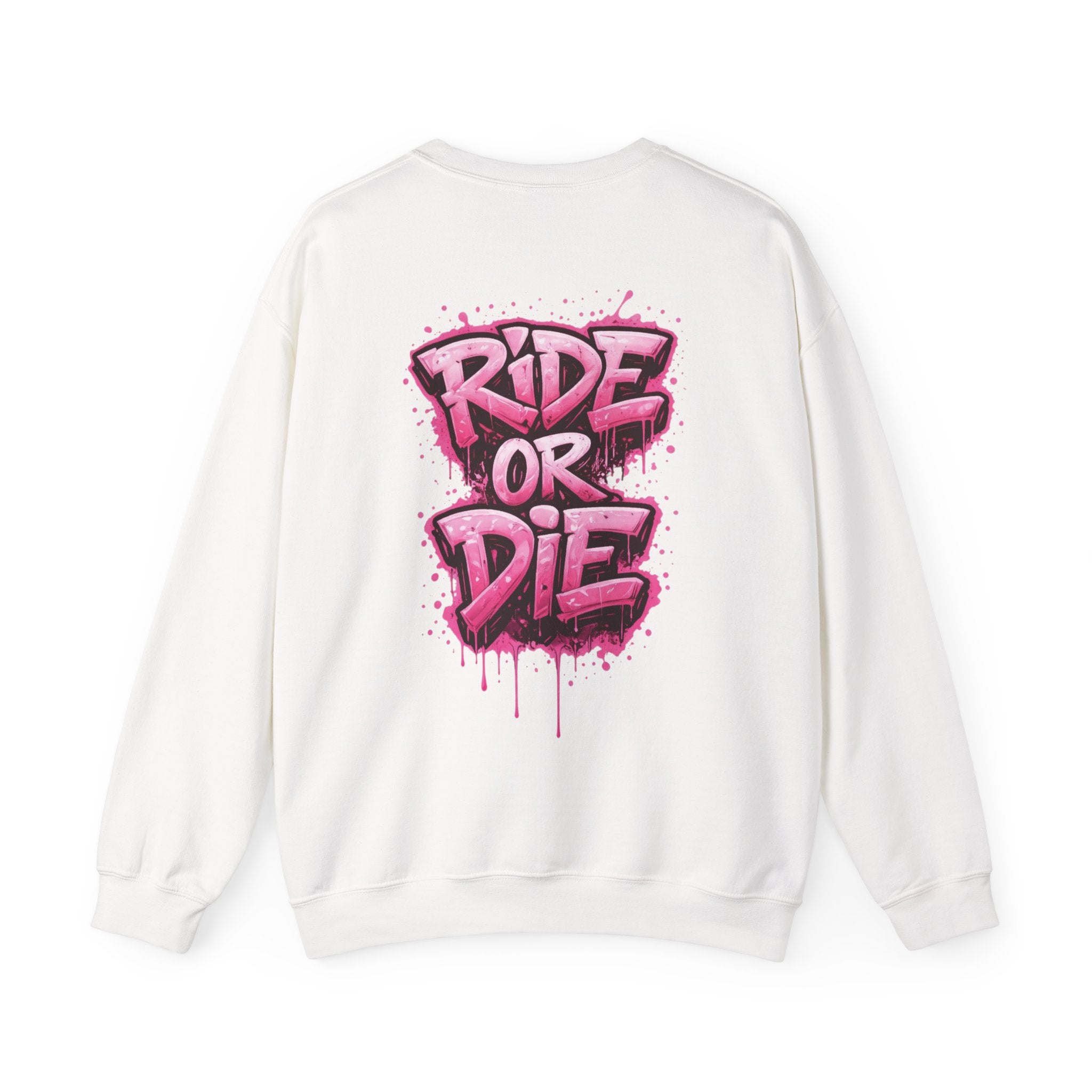 She Rides RideOrDie Sweater Roze