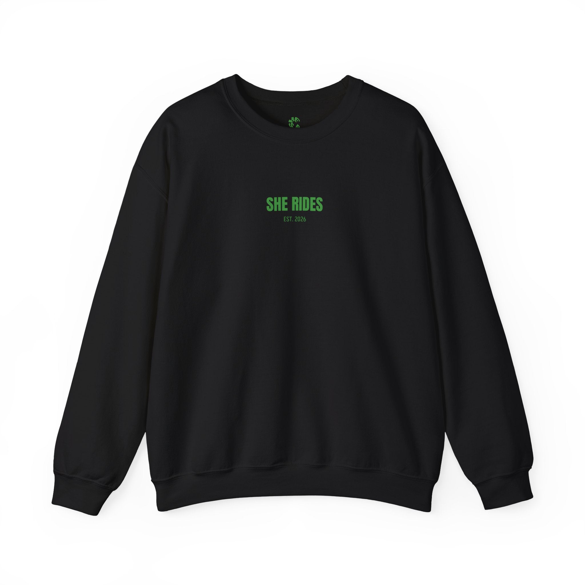 She Rides RideOrDie Sweater Groen