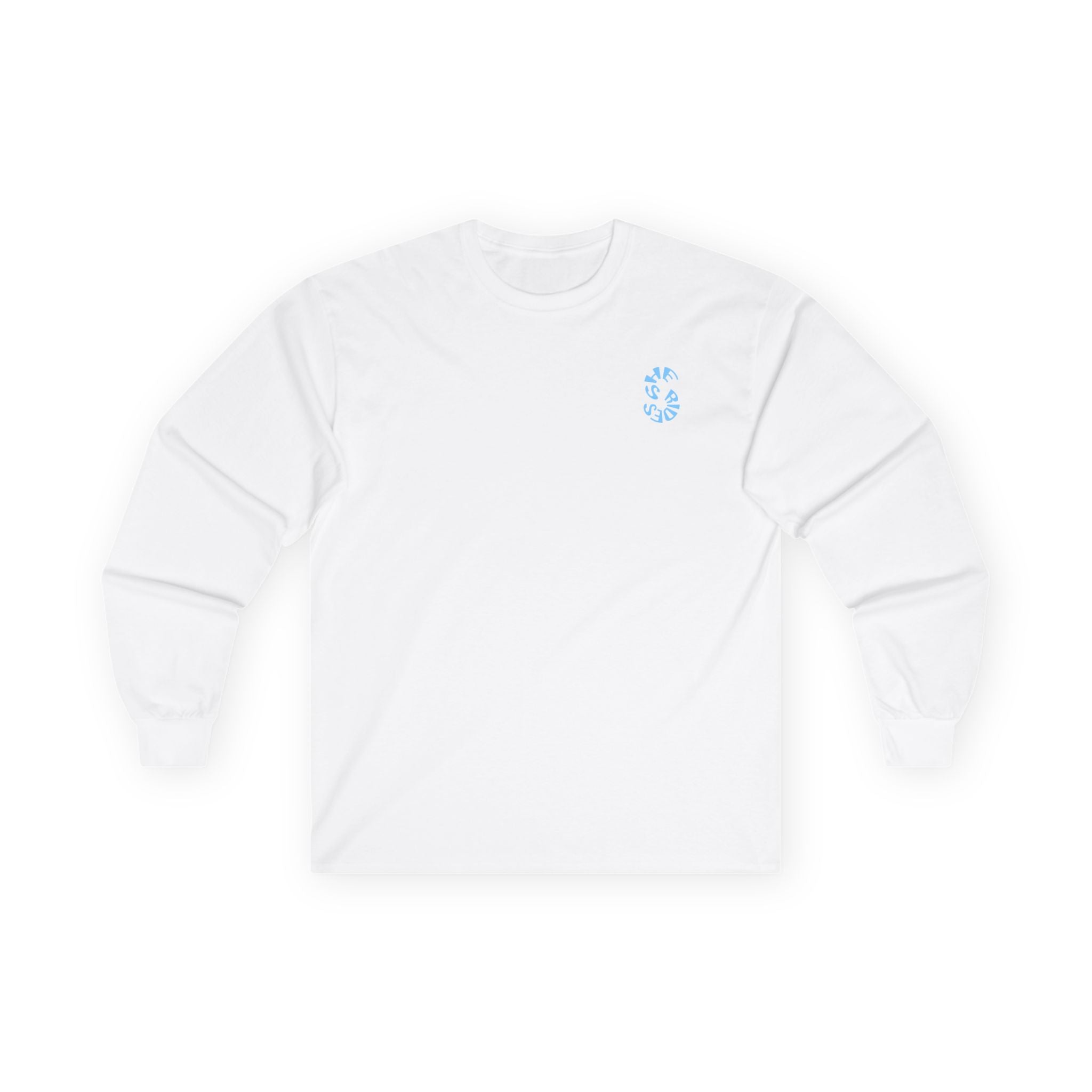 She Rides Logo Long Sleeve Blue // Bikergirl Long Sleeve
