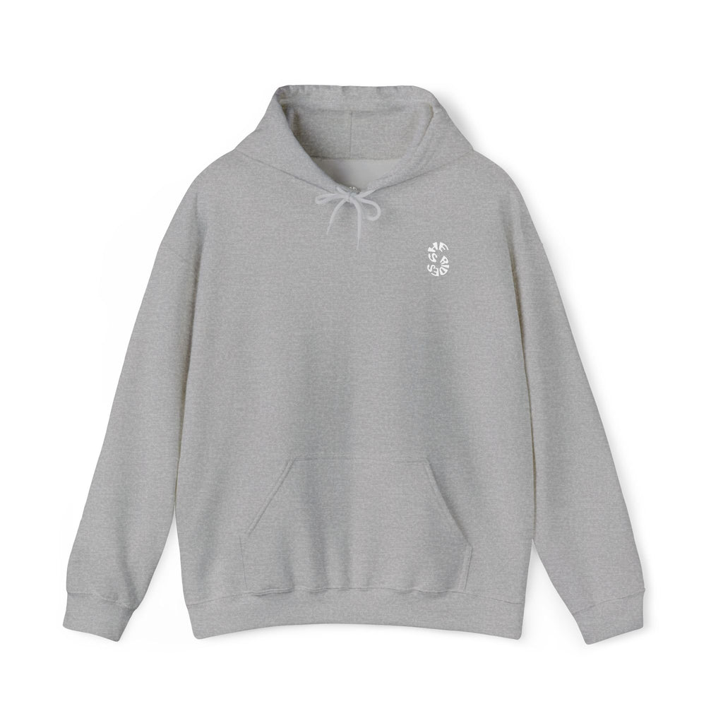 She Rides Original Hoodie Black & White // Bikergirl Hoodie