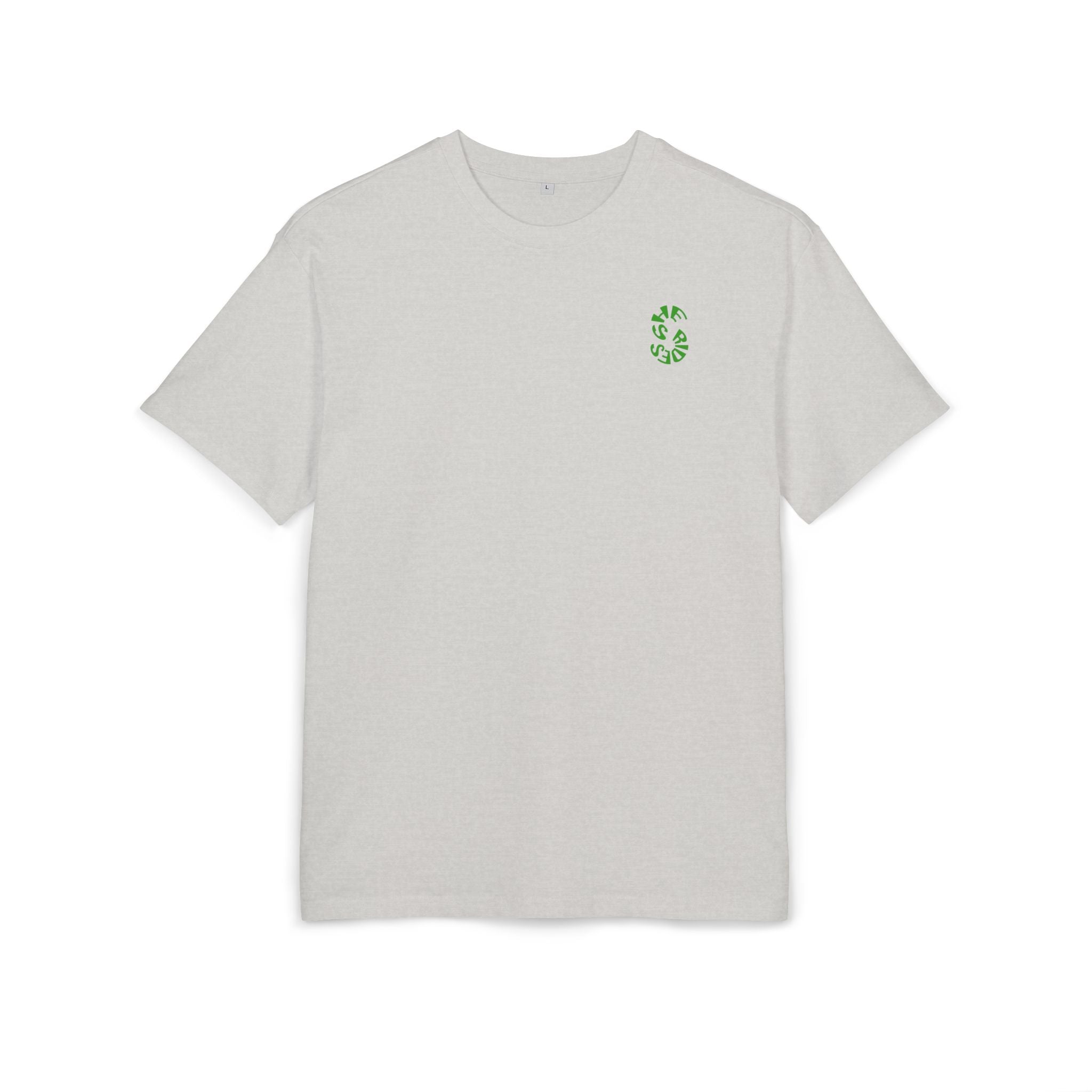 She Rides Logo Oversized T-shirt Green //Bikergirl T-shirt