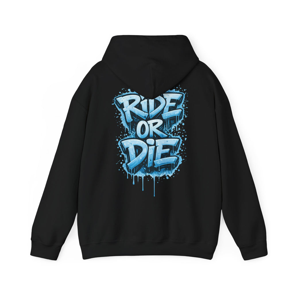 She Rides RideOrDie Hoodie Blauw