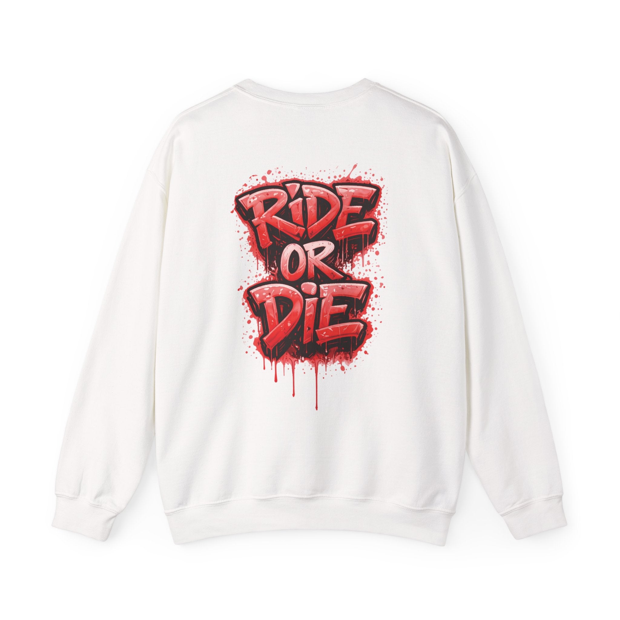 She Rides RidedOrDie Sweater Rood