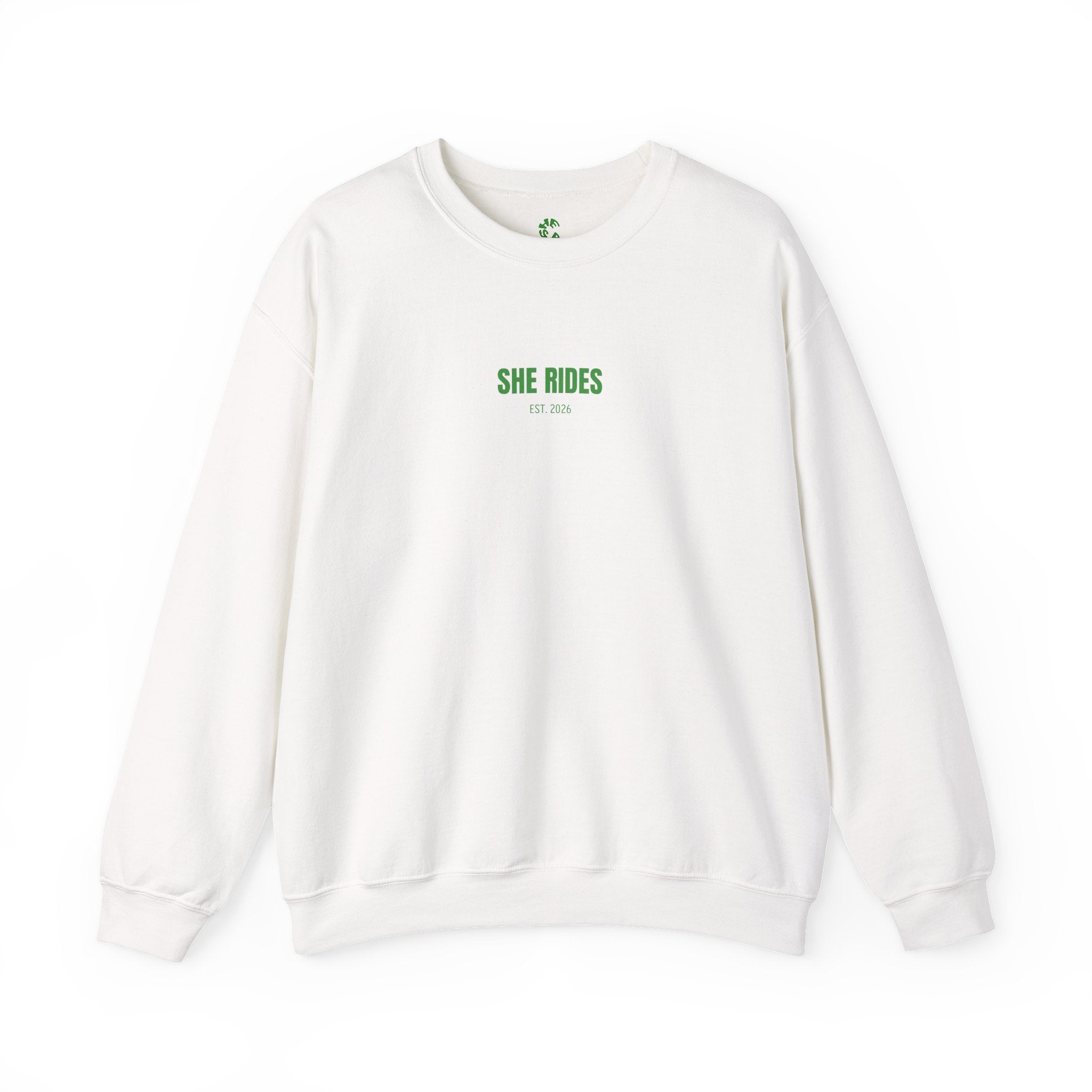 She Rides RideOrDie Sweater Groen