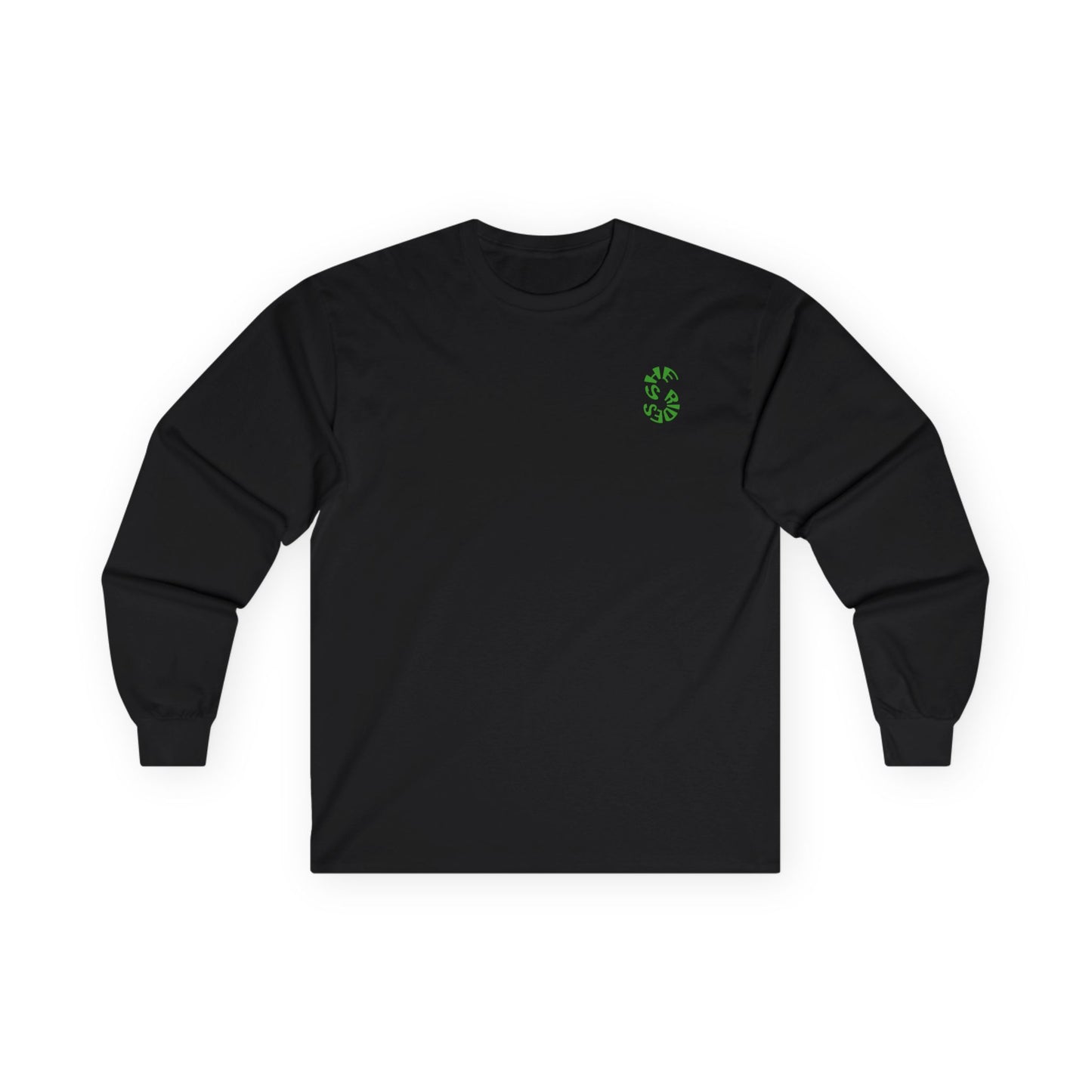 She Rides Logo Long Sleeve Groen//Bikergirl Long Sleeve