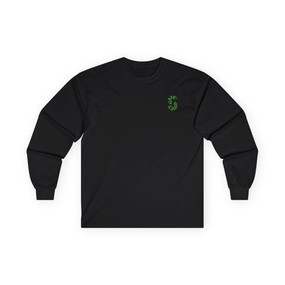She Rides Logo Long Sleeve Groen//Bikergirl Long Sleeve
