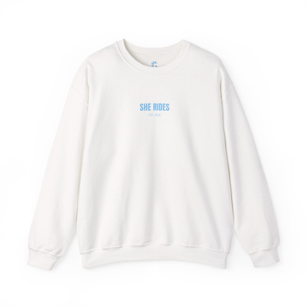 She Rides RideOrDie Sweater Blauw