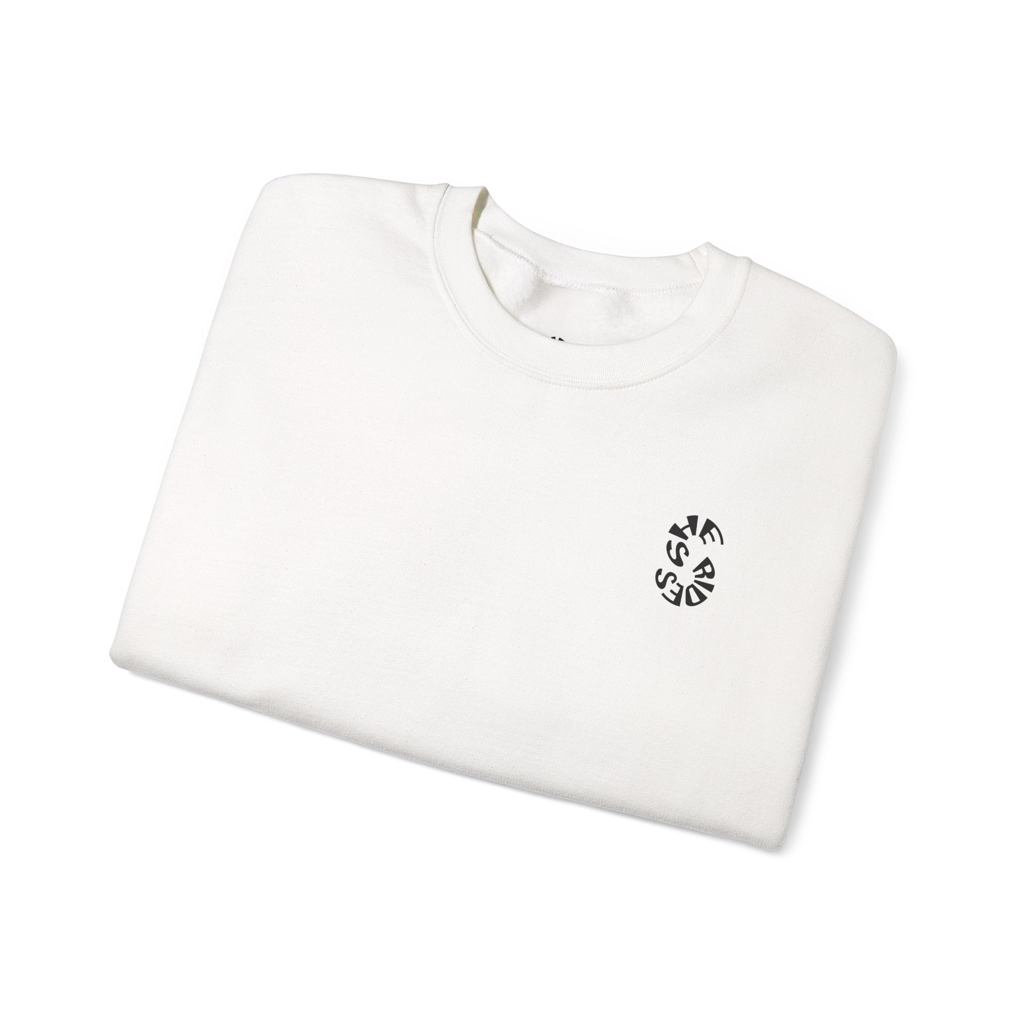 She Rides Original Sweater Black&White//Bikergirl Sweater