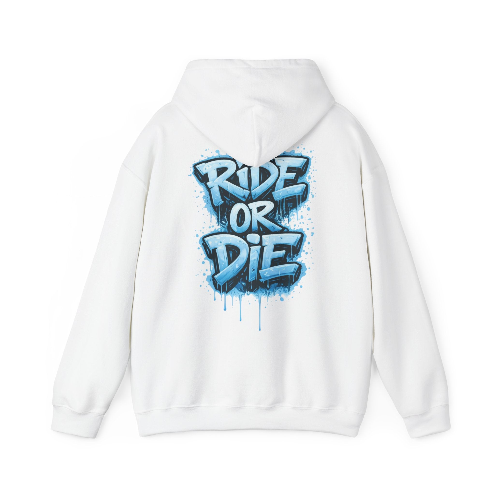 She Rides RideOrDie Hoodie Blauw