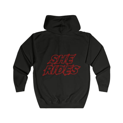 She Rides Original Vest Red//Bikergirl Vest