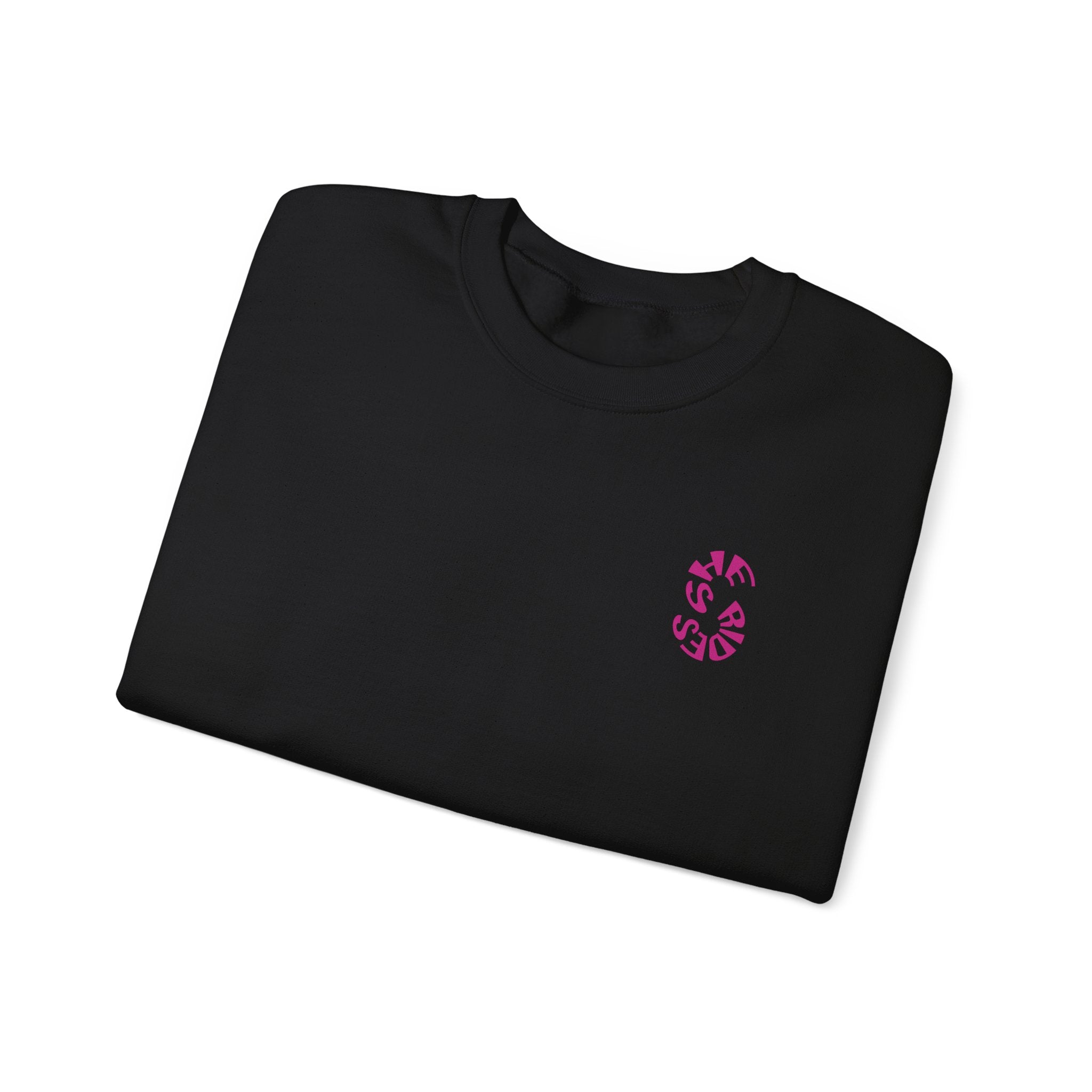 She Rides Original Sweater Pink//Bikergirl Sweater