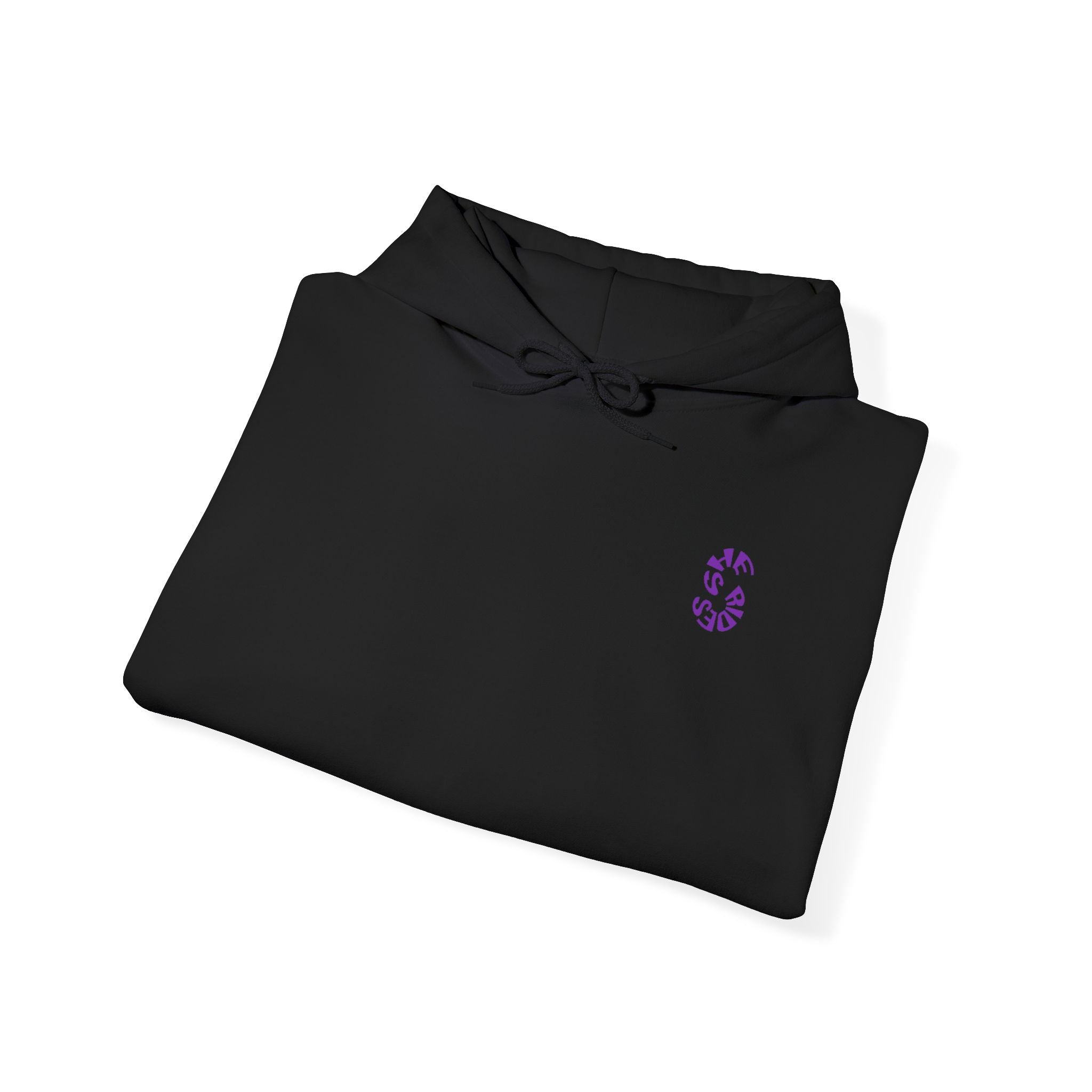 She Rides Original Hoodie Purple//Bikergirl Hoodie