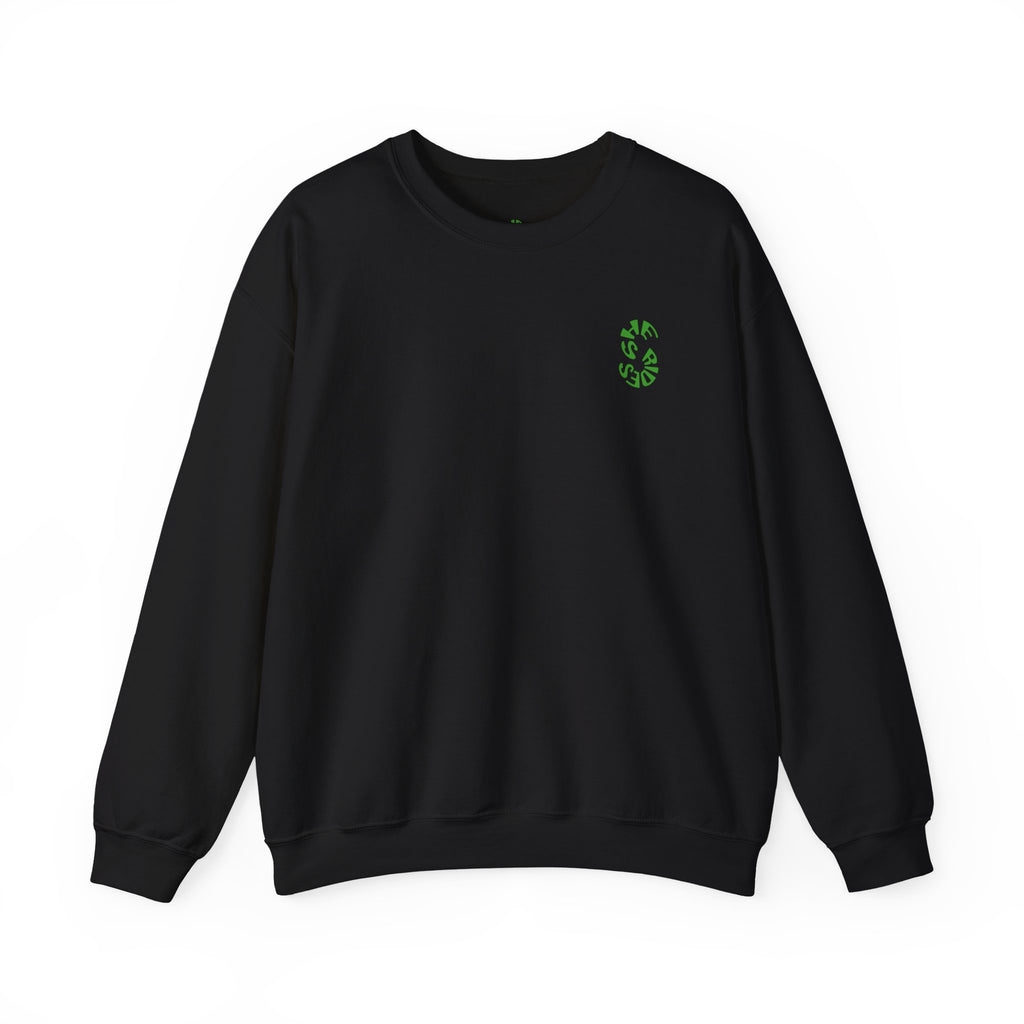 She Rides Original Sweater Green//Bikergirl Sweater