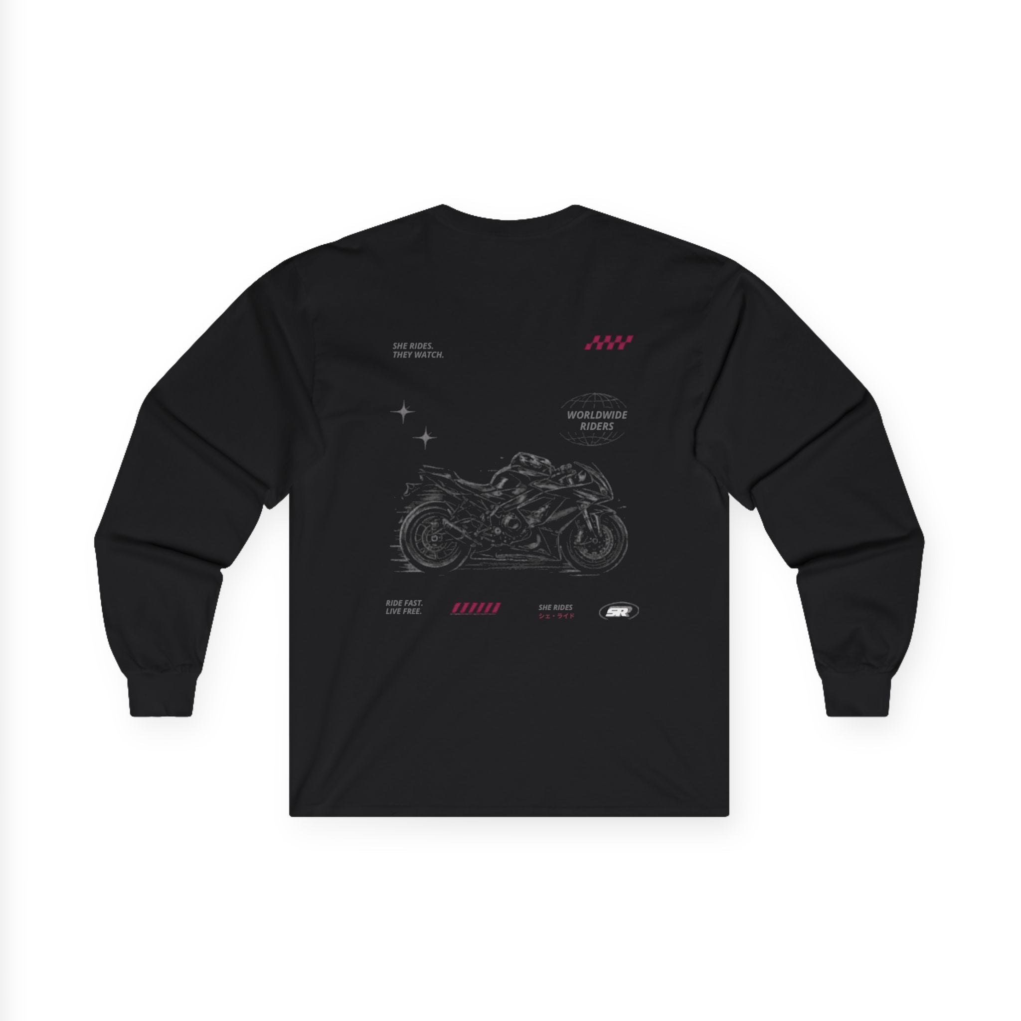 She Rides Limited Edition🏁Long Sleeve
