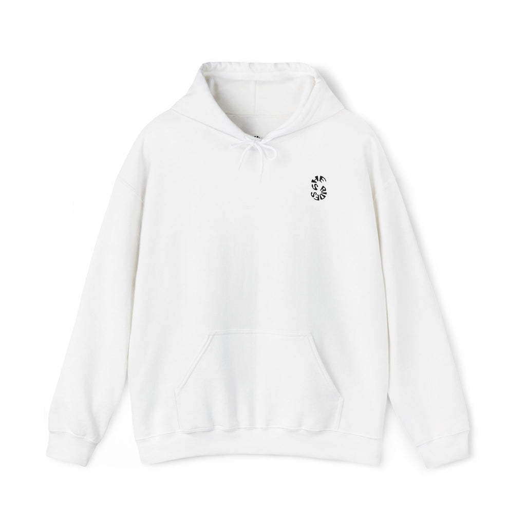 She Rides Original Hoodie Black & White // Bikergirl Hoodie