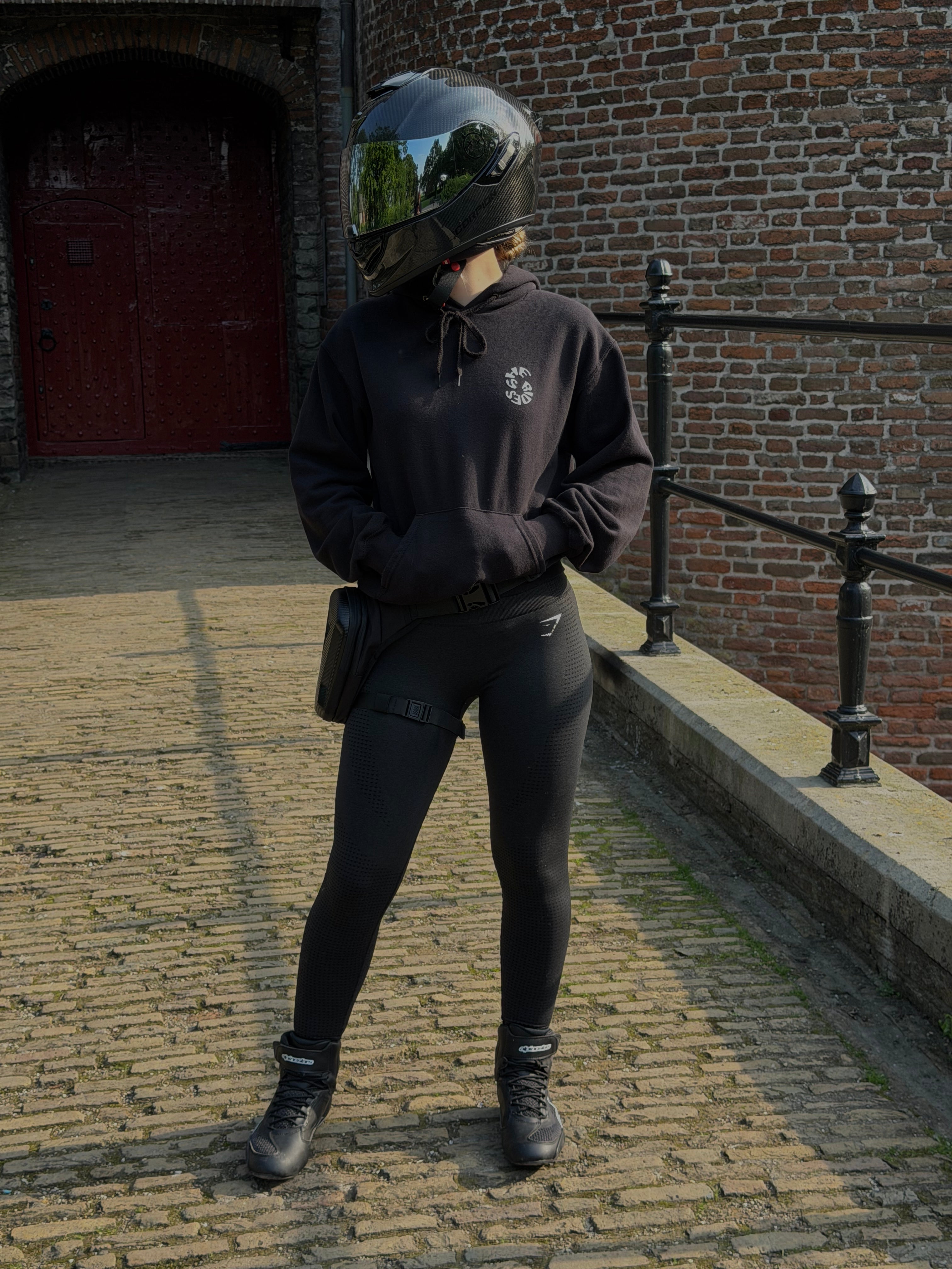 Special Edition- The Reflective She Rides Hoodie🤍