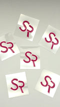 SR Transfer Sticker Roze (incl. Helmet spray)